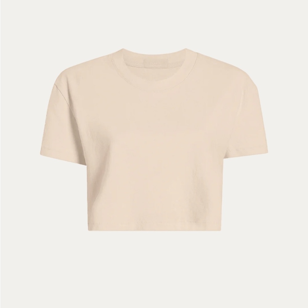 Nuuds Cropped Tee vintage cotton